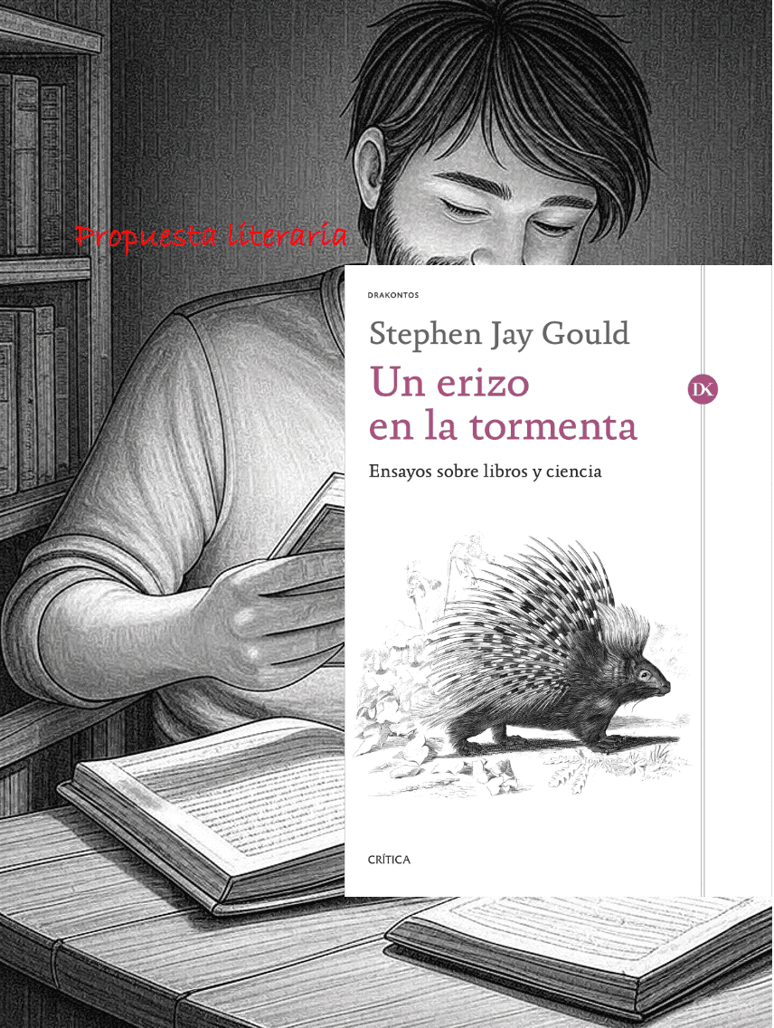 Un erizo en la tormenta